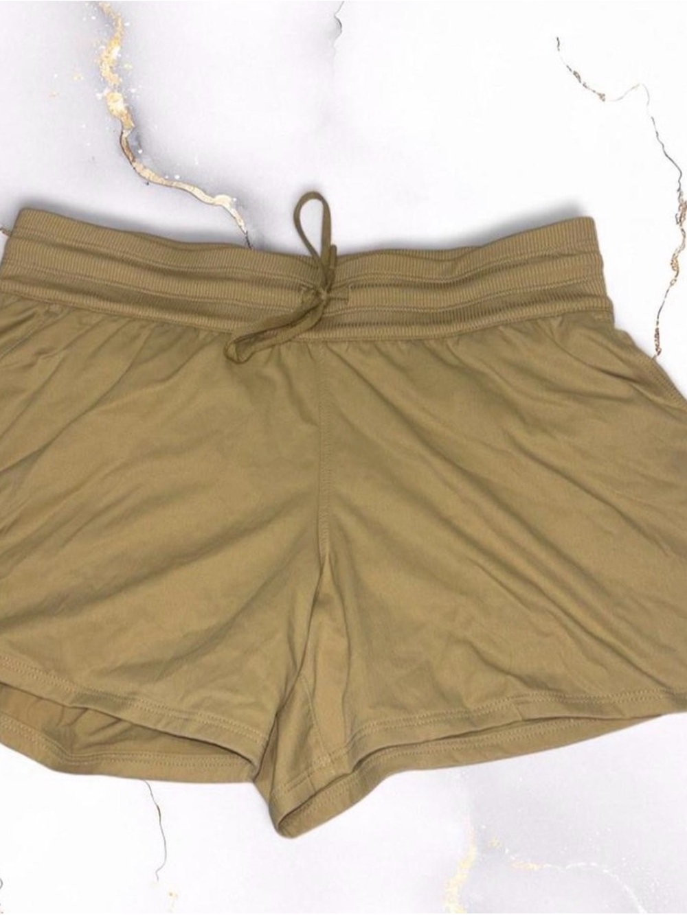 The North Face Women's Drawstring Athletic Shorts - Khaki